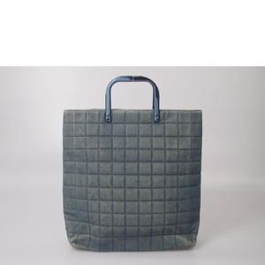 Chanel Denim Bag Black Tote
